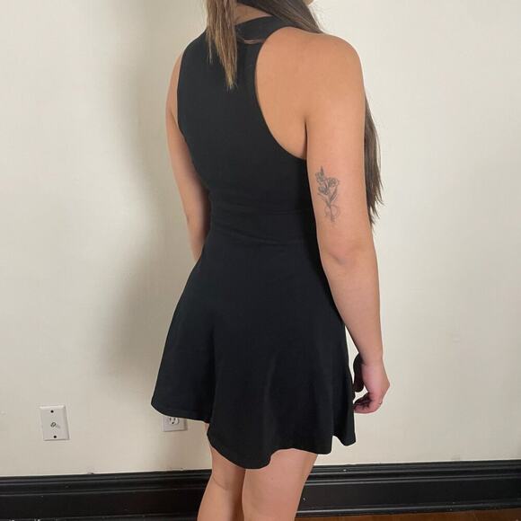 Cute Black Mini Dress - Picture 4 of 4